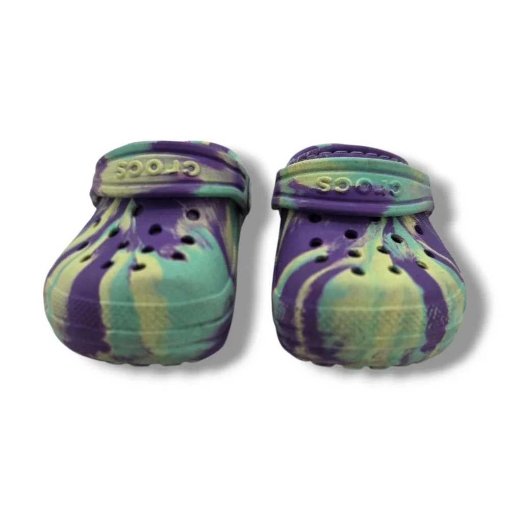 Crocs Classic Lined Clog Child 5 Tie Dye Slip On